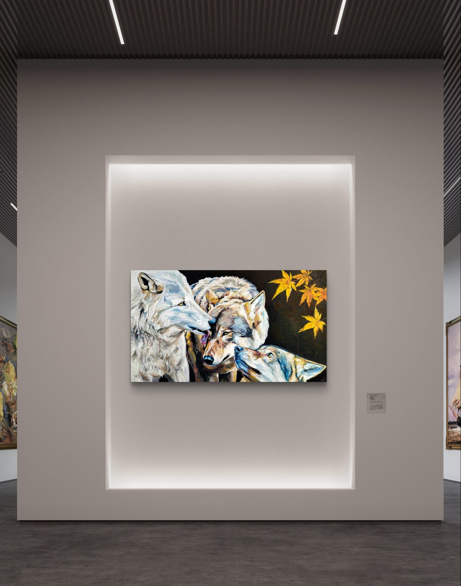 Daniel Heinz – Acryl auf Leinwand, 100 × 57,5 cm (2024) | Haegeumgang Theme Museum, Südkorea
