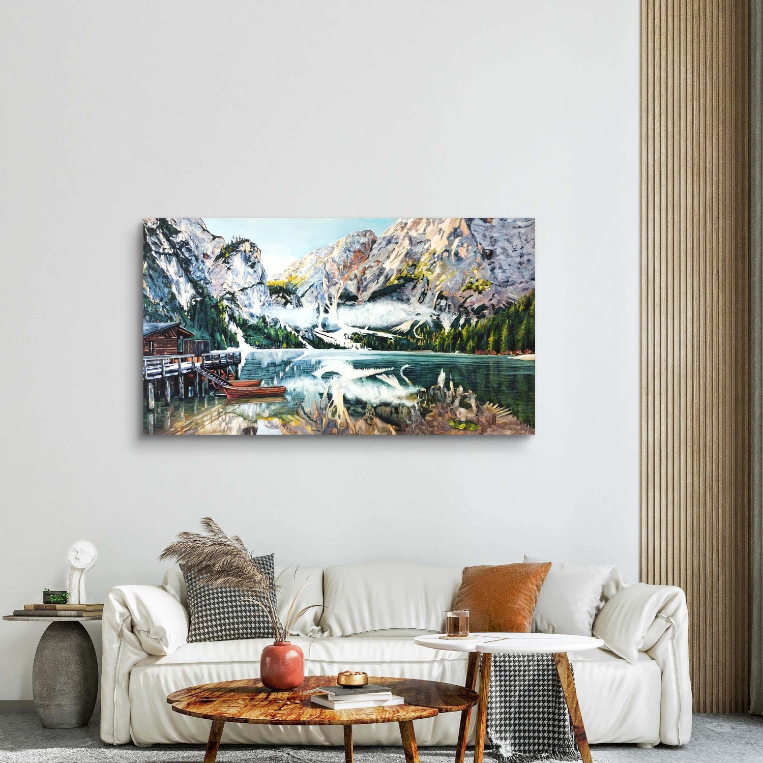 Daniel Heinz – Acryl auf Leinwand, 140 × 70 cm (2023) | Privatsammlung Deutschland