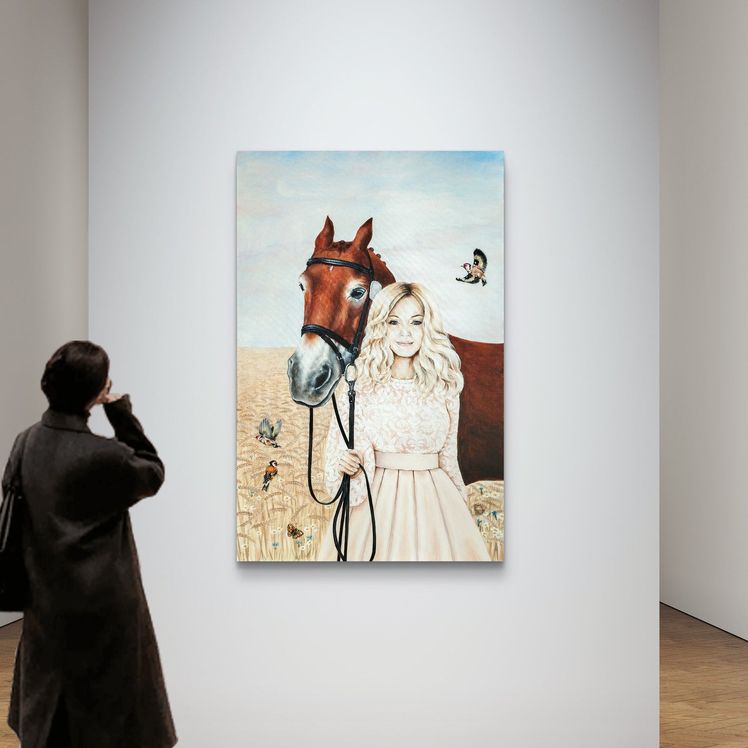 Gulnara Heinz – Acryl auf Leinwand, 115,8 × 75 cm (2025) | Haegeumgang Theme Museum