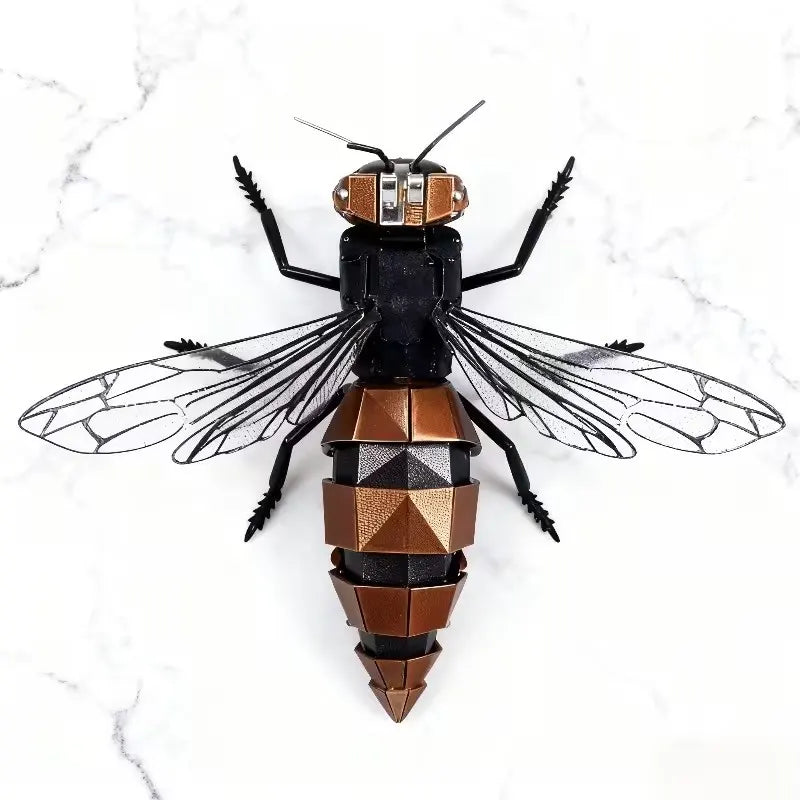 Wespe 3D Puzzle Metall Bausatz Erwachsene Insekten Modell filigran