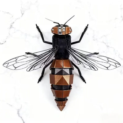 Wespe 3D Puzzle Metall Bausatz Erwachsene Insekten Modell filigran
