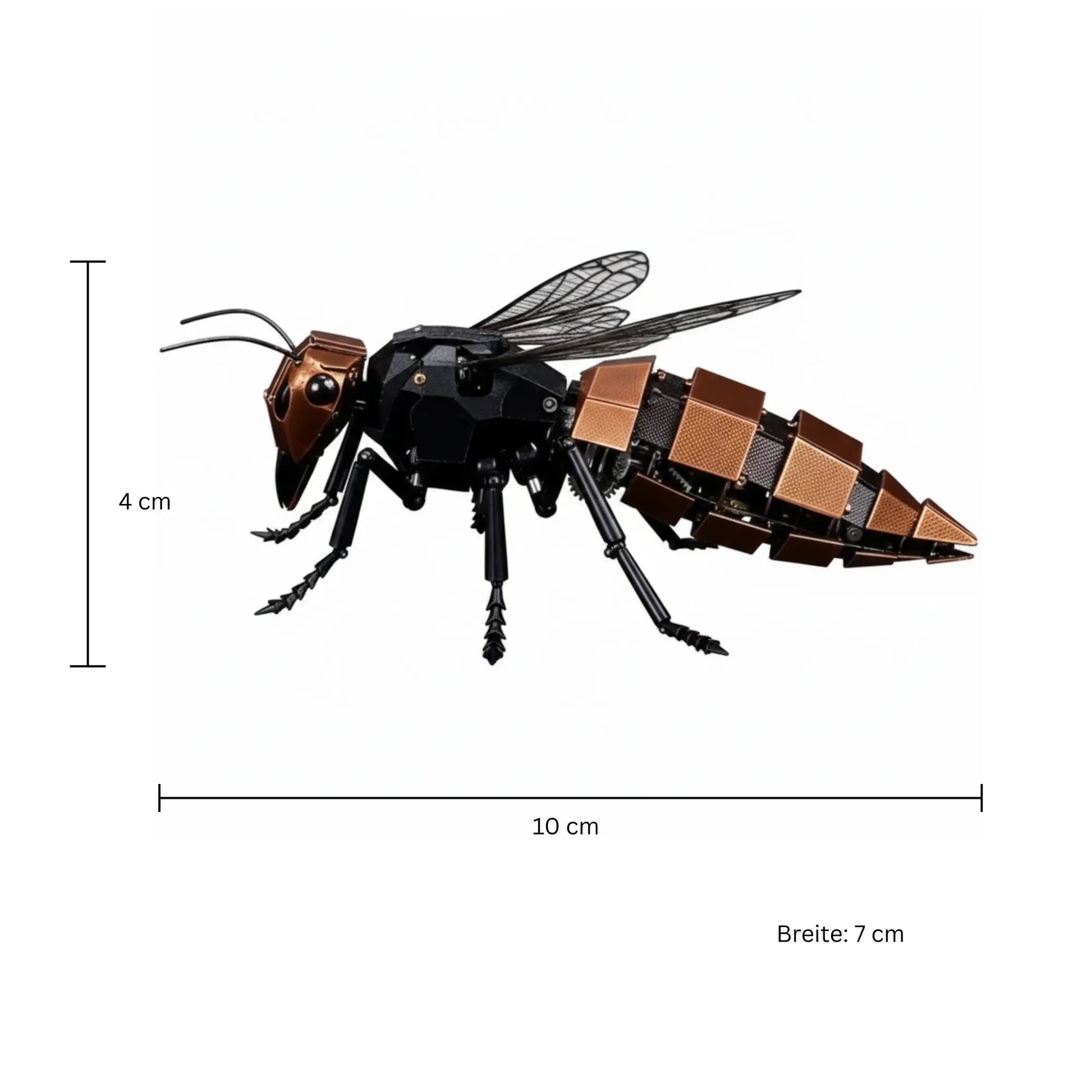 Wespe 3D Puzzle Metall Erwachsene Insekten Bausatz DIY Modell