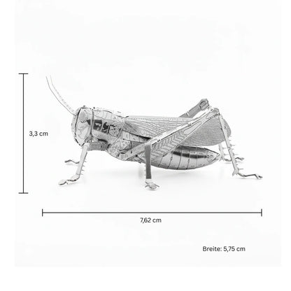 Heuschrecke 3D Puzzle Metall Erwachsene Insekten Bausatz DIY Modell