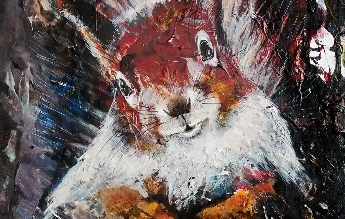 Handgemaltes Acrylgemälde – modernes Originalkunstwerk vom Künstler