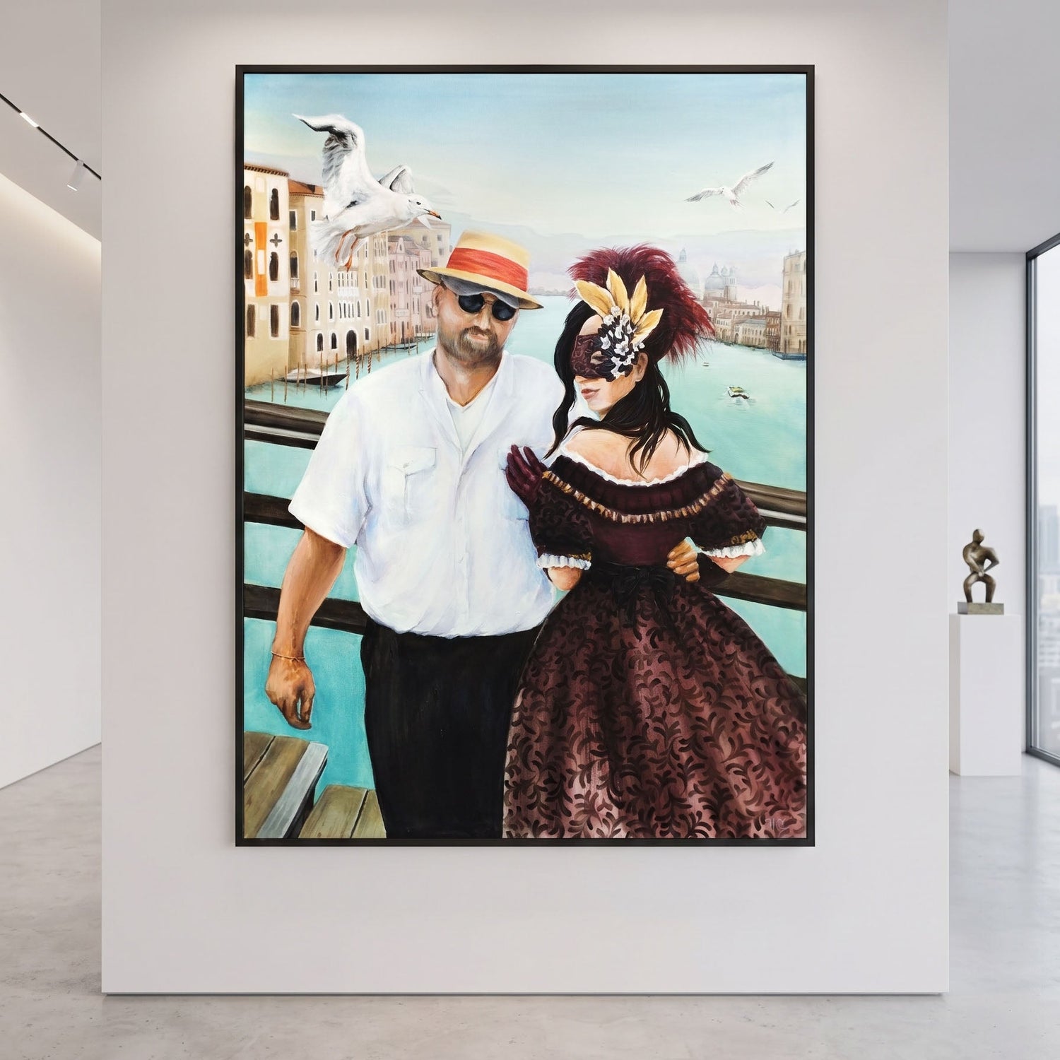 Original Acrylgemälde auf Leinwand mit ausdrucksstarker Maltechnik – handgemalte Wandkunst für moderne Einrichtungen.