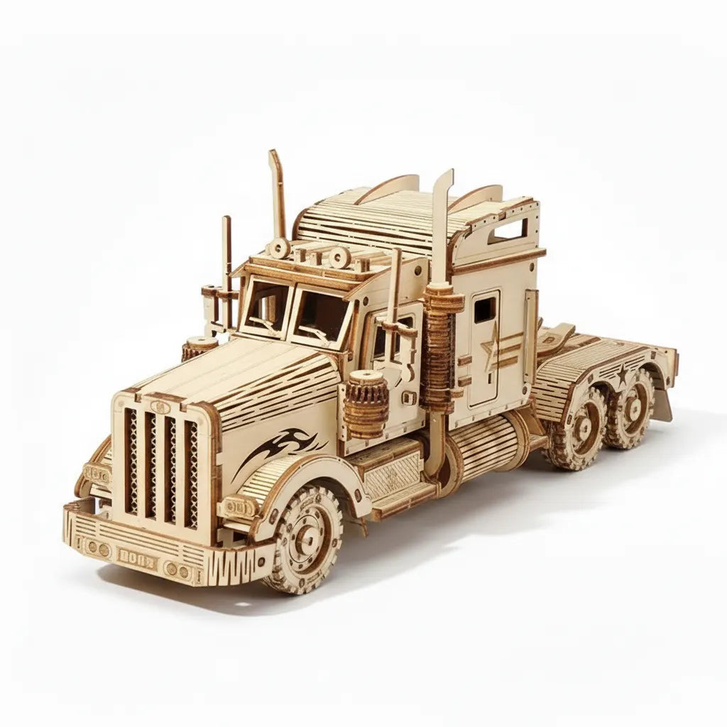 LKW Holz Bausatz 3D Modell Bausatz Erwachsene Holz Modell 