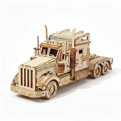 LKW Holz Bausatz 3D Modell Bausatz Erwachsene Holz Modell 