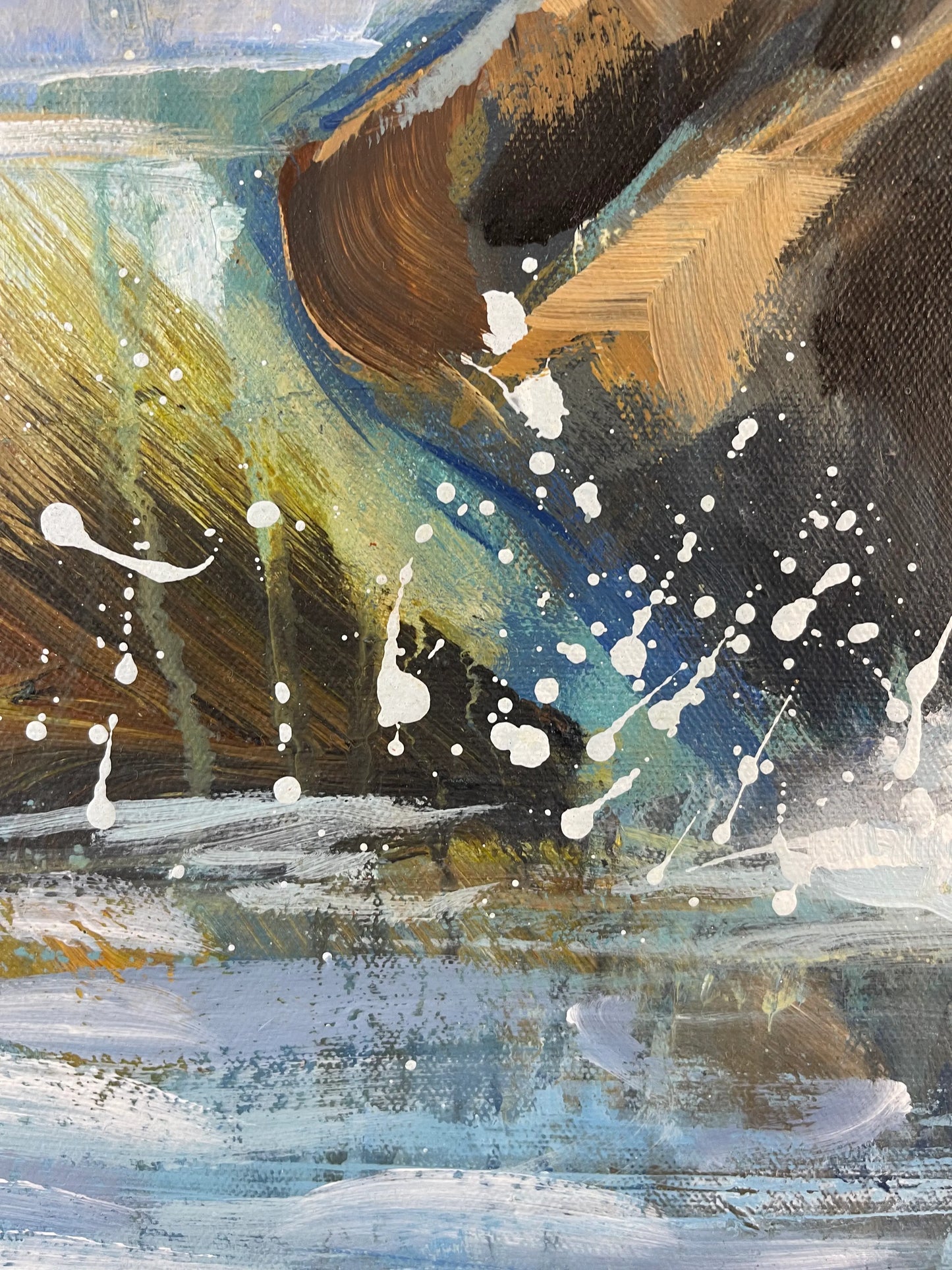 Painting of the Berlin Bear – 78 × 115 cm | Original by Daniel Heinz 